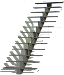 escalier metallique sur mesure